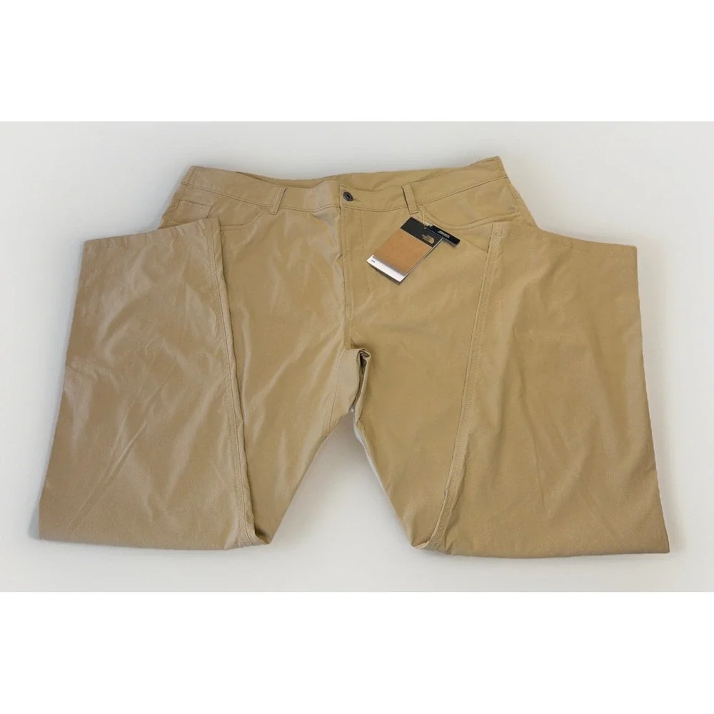 North Face Sprag 5 Pocket Pants Mens 42 Khaki Beige NEW NWT - MSRP $80‎